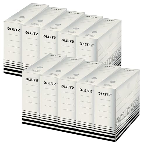 Leitz Solid Box Archiv-Schachtel, 100 mm Rückenbreite, A...