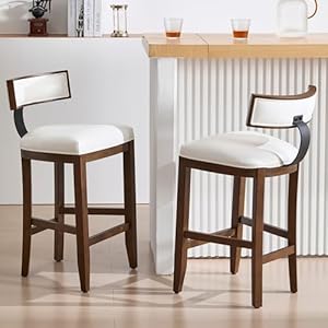 Whitebarstoolssetof2265puleathercounterheightbarstoolsfarmhouseislandcountertopbarchairswithcurvedbackresthardwoodframeforkitchenislanddiningroom Urban Country Home Decor White bar stools set of 2 265 pu leather counter height barstools farmhouse island countertop bar chairs with curved backresthardwood frame for kitchen island dining room urban country home decor