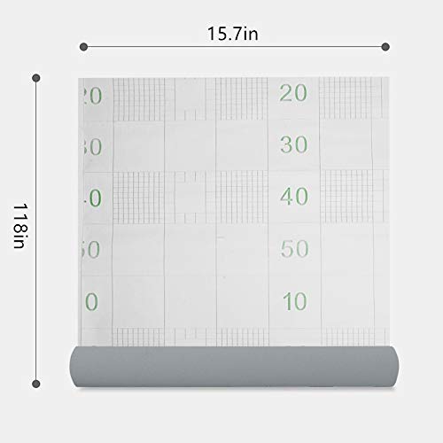 Image of practicalWs Gray Self-Adhesive Wallpaper Film Stick Paper Easy to Apply | Peel And Stick Wallpaper Shelf Liner Table Cabinet and Door Reform Wall paper 15.75 Inch By 9.8 Feet