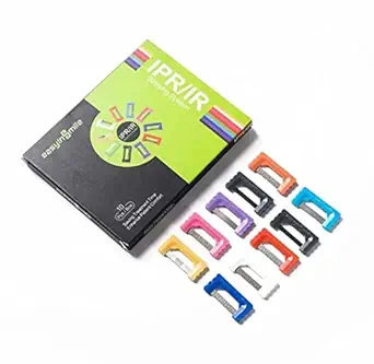 InstruDent IPR Stripping System | Dental Orthodontic Stripping | 10 Strips in a Box | Diamond Coating