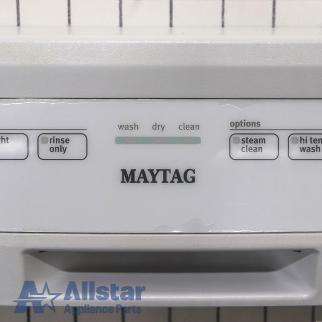 W10811149 Dishwasher Touchpad and Panel (White)