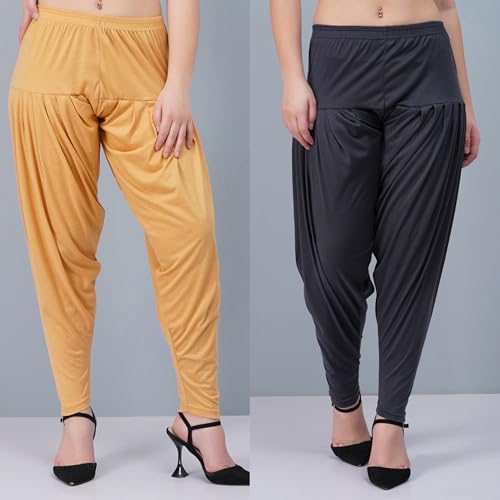 Image of Buy That Trendz Patiala Salwar for Women Relaxed Fit Viscose Patiyala Salwar Harem Bottom Pants