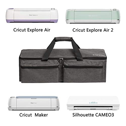 CACTIYE Borsa da trasporto compatibile con Cricut