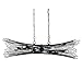 Varaluz 320N06CBAG Rikki Pendant, Carbon/Aged Gold