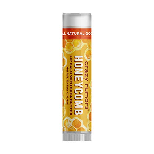 Crazy Rumors, Lip Balm with Shea Butter, Honeycomb, 0.15 oz (4.4 ml)