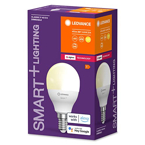 LEDVANCE Smart LED lamp with ZigBee Technology, E14-base matt Optics,Warm White (2700K), 470 Lumen, 40W-Replacement - Image 2