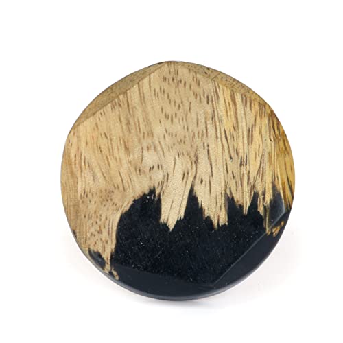 Perilla Home Set of 6 Vienna Knobs Kitchen Cabinet Cupboard Door Knobs Dresser Wardrobe and Drawer Pull (Black) - Image 4