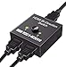 Produktbild Goldoars HDMI Switch HDMI Splitter Bi-Direction 2 In 1 oder 1 In 2 Manuell HDMI Switcher HDMI Umschalter Unterstützt HD/4K/3D/1080P, HDMI-Umschalter für Xbox/PS4/PS3/Roku/Blu-Ray-Player/DVD/HDTV