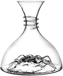 Wine Decanter Set With Stopper Iceberg Shaped Wine Aerator 1