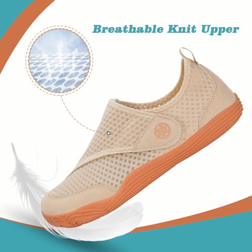 Image of Mens Diabetic Slippers Extra Wide Width Womens Orthopedic Diabetic Shoes Comfy Breathable Arthritis Edema Walking Sandals Non-Slip Adjustable Slip On Swollen Feet Indoor Shoes for Elderly