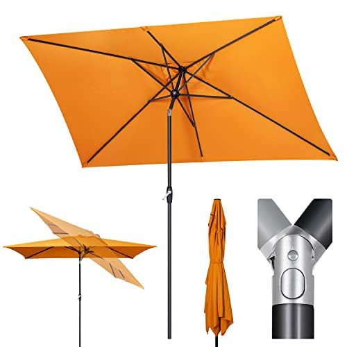 Sekey Aluminum Sonnenschirm 200 × 300 cm Balkon Sonnenschirm Rechteckig für Balkon Garten & Terrasse Sonnenschutz UV 50+ Sekey Aluminum Sonnenschirm 200 × 300 cm Balkon Sonnenschirm Rechteckig für Balkon Garten & Terrasse Sonnenschutz UV 50+