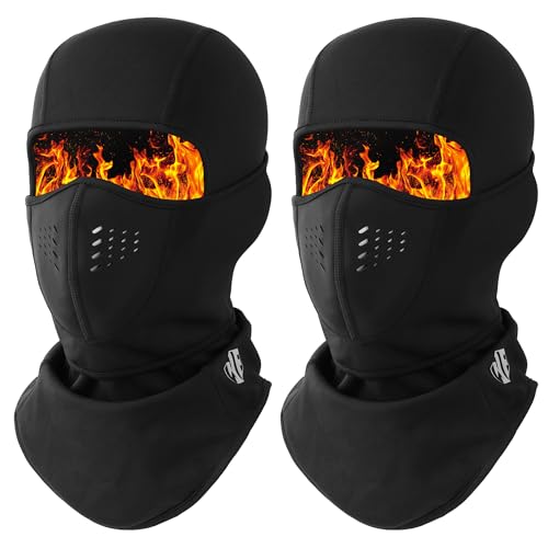 WTACTFUL Balaclava Ski Mask for Men Fleece Face Masks Men Cover for Women Cold Weather Winter Warm...