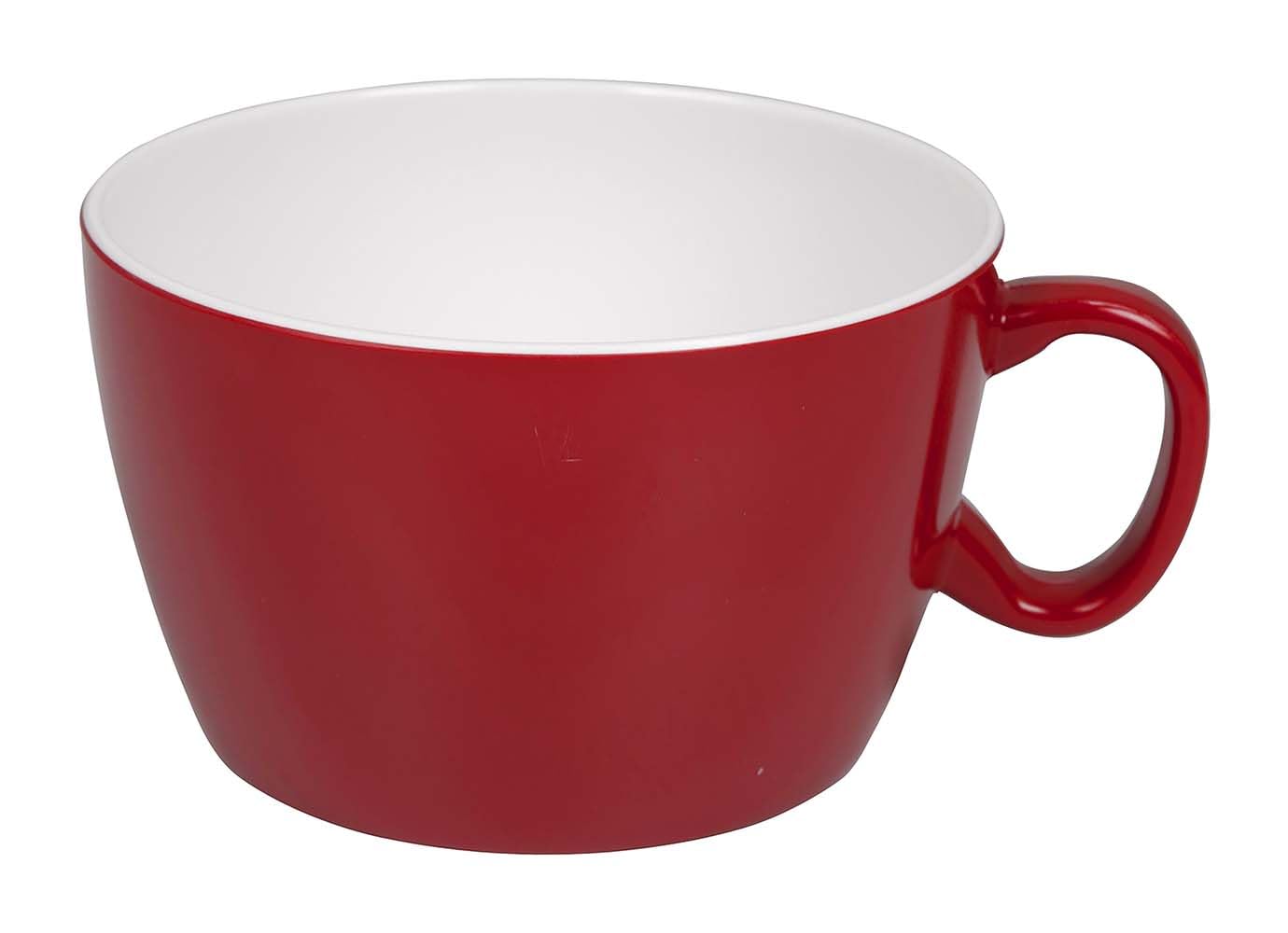BC Plato Hondo melami 2 t. Rojo 4 p, Multiclolor