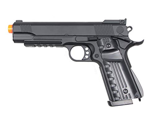 JG / Golden Eagle 3032 Full Metal Hi-Capa 1911 RIS Airsoft Spring Pistol Single