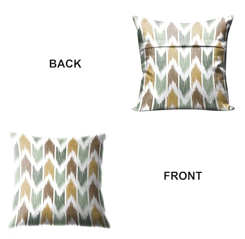 Image of Casableu Quinn Decorative Throw Cushion Cover, 16 x 16 Inch, Floral Pattern, Floral Pillow Covers, 40.64 x 40.64 cm, Set of 2