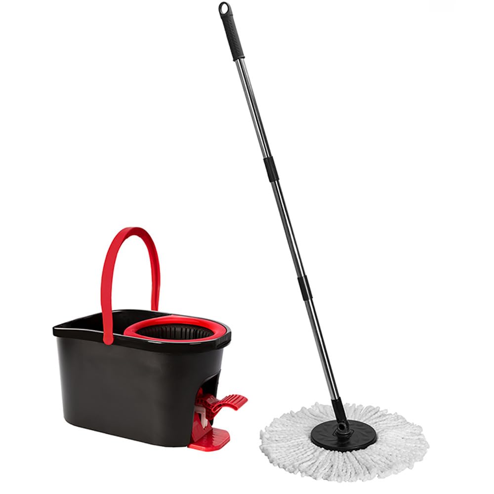 Trapeador Spin 360 Con Cubeta Y 2 Repuestos De Microfibra | Envío Gratis - Foto 13