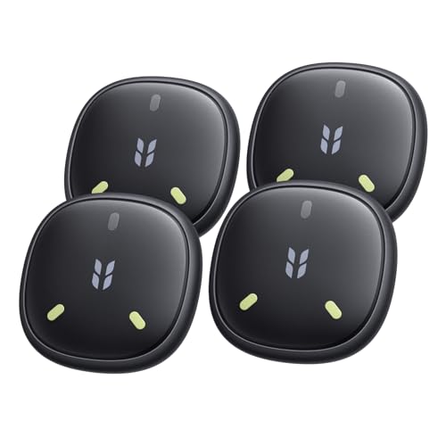 Image of UGREEN FineTrack Mini2 Air Tracker Tags (iOS Only) 4 Pack,Bluetooth Tracker Compatible with Apple Find My, Item Finder Smart Tag for Keys,Luggage