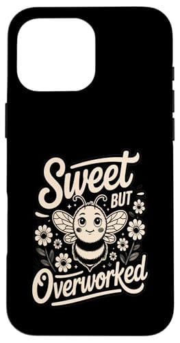 Sweet But Overwork Cute Bee Mood Worker �X�}�z�P�[�X iPhone 16 Pro Max �p
