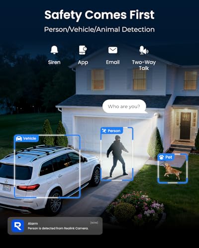 Reolink CX820 ColorX PoE Camera, 4K UHD, True ColorX Nachtzicht, F1.0 Super Diafragma, 1/1.8'' Beeldsensor, HDR-technologie, Persoon-/Voertuig-/Dierdetectie, Spotlight & Sirene-alarm, 2-weg audio - Afbeelding 6