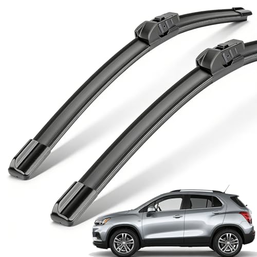 26+16 Windshield Wipers for 2026 2025 2024 Chevrolet Chevy Trax Automotive Replacement Wiper Blades for My Car All-Weather Silent Streak-Free Tool-free Snap-on Installation (Pack of 2)
