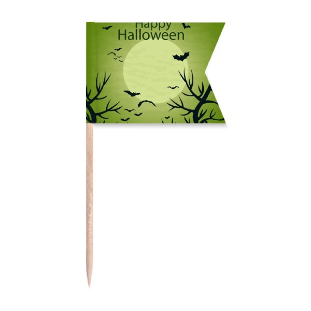 Fantôme heureux pour gâteau de fête Halloween et pic pour plaque de fromage