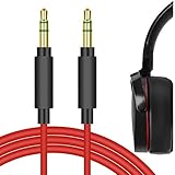 Geekria QuickFit Plus Cable para auriculares Sony MDR-1000X, 100AAP, 100ABN, XB950BT, XB650BT, XB750BT, MDR-1A y más cable de audio de repuesto para auriculares