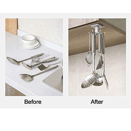 Kitchen hook organizer bathroom hanger wall dish