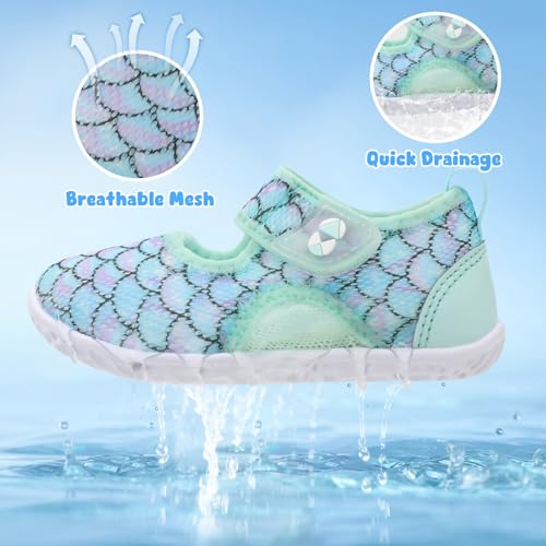 Image of Centipede Demon Toddler Water Shoes Boys Girls Swim Aqua Socks Barefoot Kids Water Sandals Quick Dry Breathable Lightweight for Beach Pool Waterpark