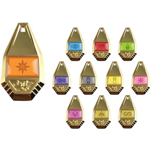 缶バッジ デジモン 紋章 光の紋章 キーホルダー ペンダント ネックレス 手作り 八神太一 勇気 友情 ラブ 知識 誠実 5cmバッジ 紐80cmが付属 1つ/8つ バッグ 携帯 ペンダント 飾りおしゃれ かわいい プレゼント (希望バッジ)