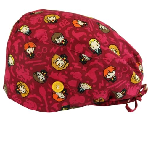HappyHat - Gorro Hospital MAGO FAMOSO FRIENDS Mujer color: Granates