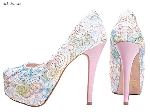 Sapato Feminino Scarpin Meia Pata Salto Alto (37)