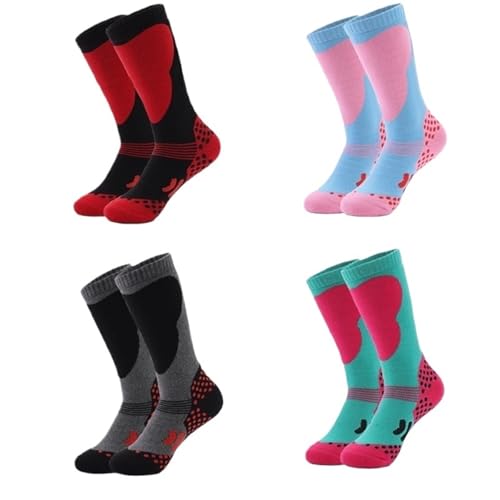 Chaussettes thermiques hiver enfants avec coussin de protection pour le ski - 3