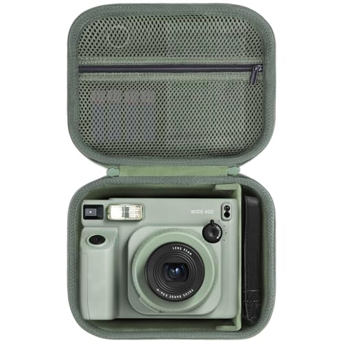 Estuche Lebakort para Fujifilm Instax Wide 400/300 Verde Salvia