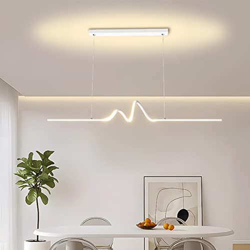 Suspension LED moderne dimmable lustre suspension bureau plafonnier suspendu 100cm