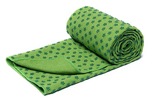 voidbiov Quick Dry rutschfeste Yoga Handtücher (6 Farben) mit Mesh-Tragetasche, extra lang (62 x 183 cm/62 x 182,9 cm) Dot Grip Bikram Yoga