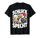 Retro Cartoon Vogel Bier Spaß