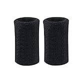 Wonzone 1 Pairs 6 inch Wrist Sweatband Sports Basketball Wristband/Sweatband Wrist Sweat Band/Brace