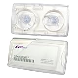 UYKO EZ Pass Holder, Ezpass Holder for Windshield with Strong Suction Cups, Heat & UV Resistant Toll Pass Easy Pass Transponder Holder for EZ Pass Mini/iPass in Size 3.7 x 1.9 inches (Clear, 1Pack)
