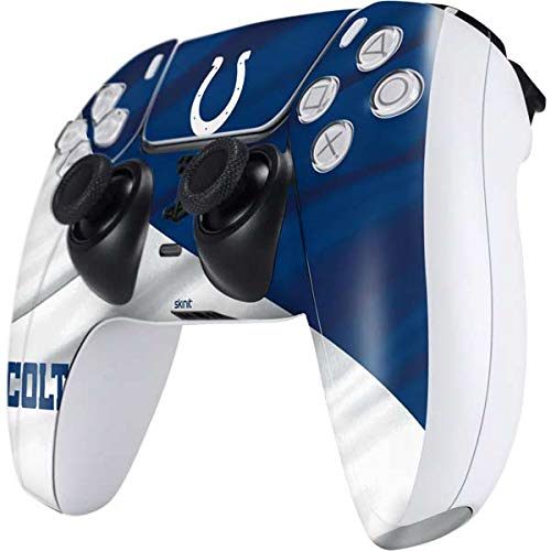 Skinit Decal Gaming Skin Compatible with PS5 Controller - Officially Licensed NFL Indianapolis Colts Design