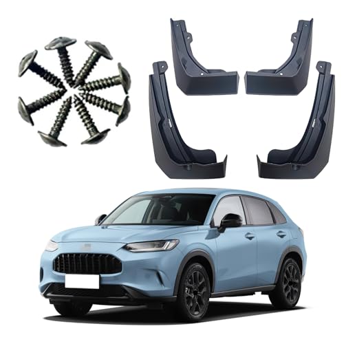 Image of ontto Mud Splash Guards Compatible with Honda ZR-V 2022-2024 Fender Flares with Hardware Front and Rear,ABS Plastic Mud Flaps 4PCS Mudguard Tire Protector