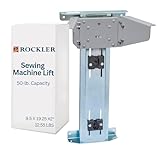 Sewing Machine Lift Mechanism – 50-lb. Capacity Heavy Duty Sewing Furniture for Ergonomic Use – Easy-to-Install Smooth Airlift Mechanism for Clutter-Free Workspace & Touch Release Operation