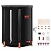 VEVOR Collapsible Rain Barrel, 66 Gallon/250 L Portable Rain Water Collection Barrel, PVC Rainwater Collection System with Spigots and Overflow Kit, Water Barrel for Garden Water Catcher