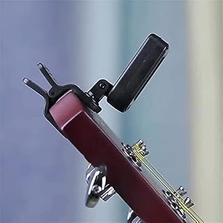 Accordeur De Guitare, Accordeur Électronique Multifonctionnel Avec Écran LCD, Accordeur Numérique Pour Violon Basse Ukulélé, Accordeur De Guitare Acoustique Rotatif, Outil De Réglage De Guitare Pratiq – Image 6