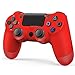 Price comparison product image Wireless Controller for PS4 with Six-axis Dual Vibration for Playstation 4 Gamepad Controller Joystick Red Roonboit