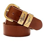 R. M. Williams Drover Belt Caramel (36)