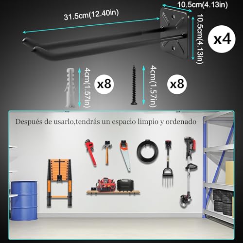 Argollas para pared 24 Imagen adicional