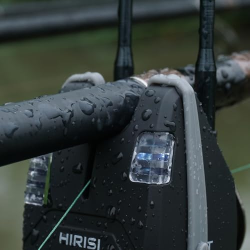 Hirisi Tackle Carp Fishing Wireless Alarm Set, 4 Alarms and 1 Receiver, Fully Functional Bite Alarm Fishing with Radio (SX1-4) - Image 4