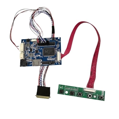Kit De Placa Controladora LCD Compatible con HDMI, For 1024x600, 1280x800, 1366x768, 40 Pines, 1 Canal, Pantalla De Panel LCD con Interfaz LVDS De 6 bits