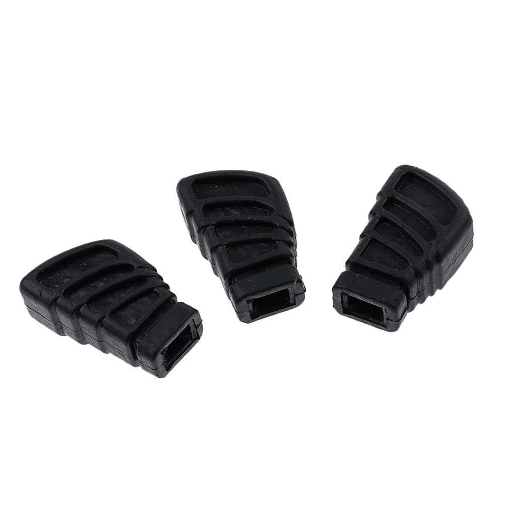 3pcs Schlagzeughocker Drumhocker Drum Hocker Gummifüßen, 3 Größen - Groß