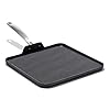 OXO Enhanced 11 Griddle Pan PFAS Free Ceramic Nonstick Durable Hard Anodized Cookware Scratch Resistant Stainless Steel Handle Good Grips DishwasherOven Safe Black
